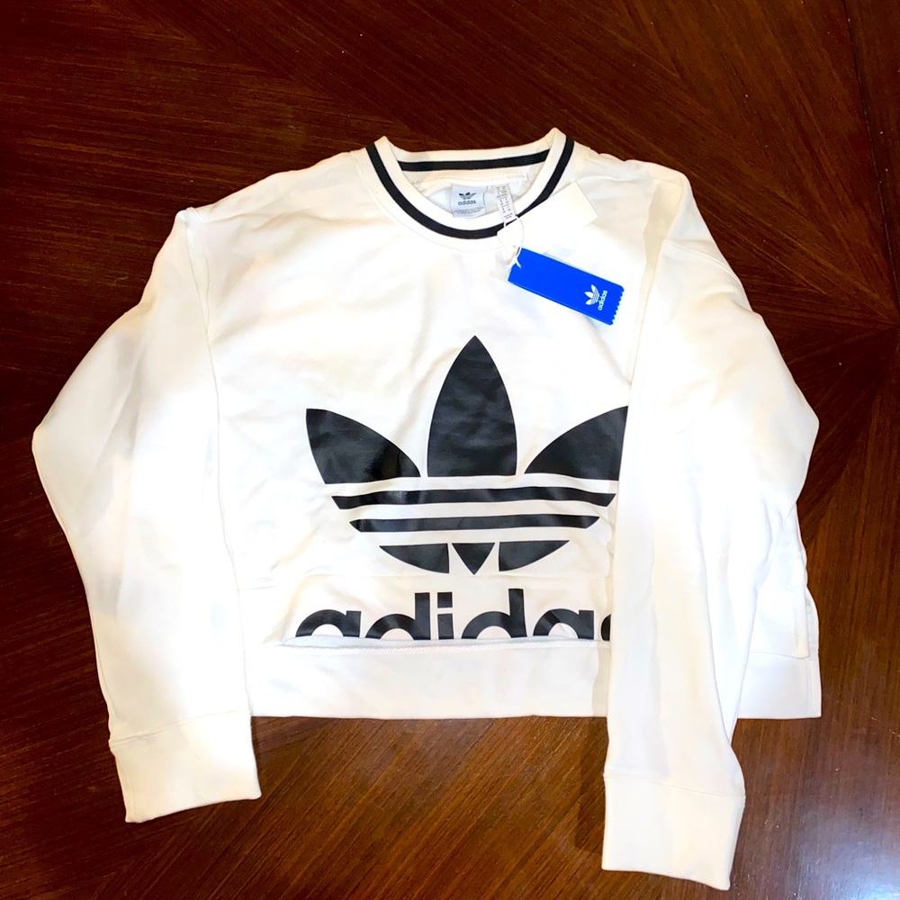 Adidas cropped sweater